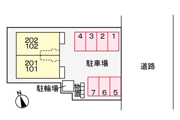 駐車場 ラッフィナート・Ｔ