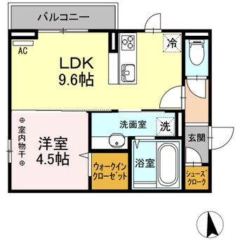 間取図 ガレリア ラッフィナート