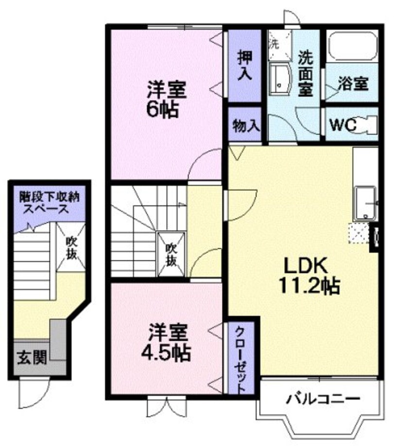 間取図 カーサ・オリエント