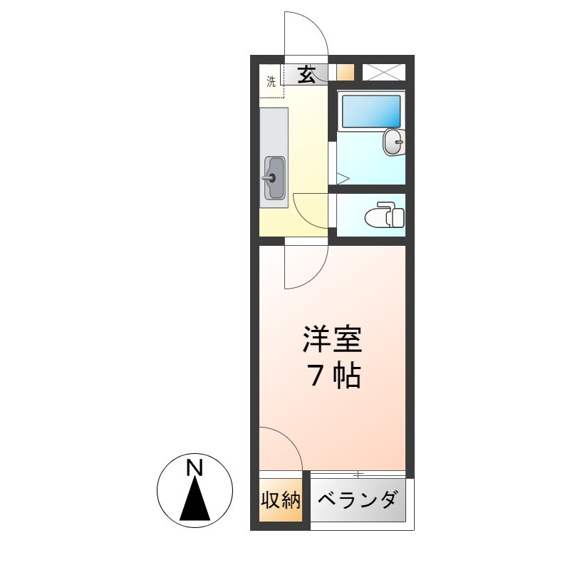 間取り図 ビートルハウス