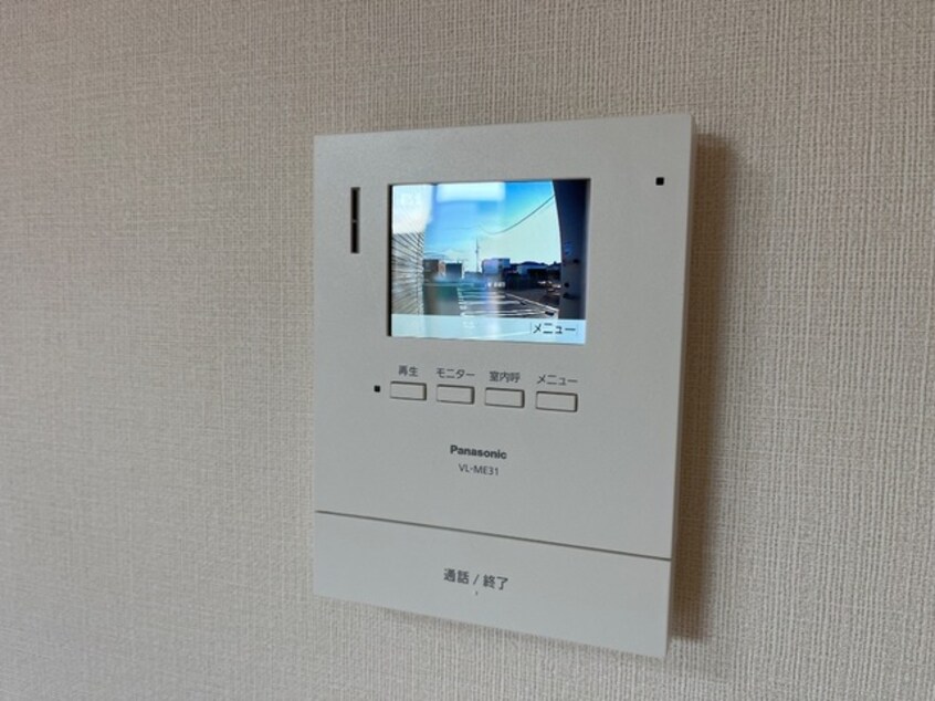 カメラ付インターホン(イメージ) 仮称）上山市長清水１丁目新築アパート