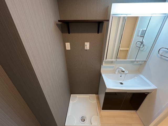 洗濯機置場(イメージ) 仮称）上山市長清水１丁目新築アパート