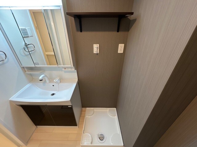 洗濯機置場(イメージ) 仮称）上山市長清水１丁目新築アパート