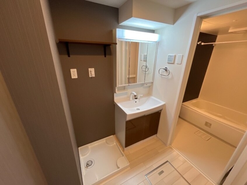 洗髪洗面化粧台(イメージ) 仮称）上山市長清水１丁目新築アパート