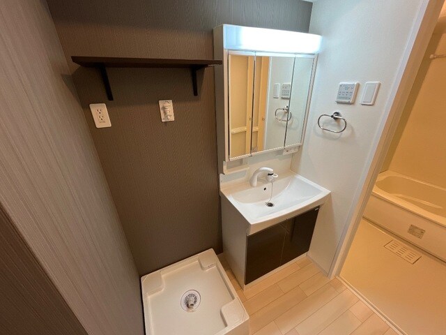 洗髪洗面化粧台(イメージ) 仮称）上山市長清水１丁目新築アパート