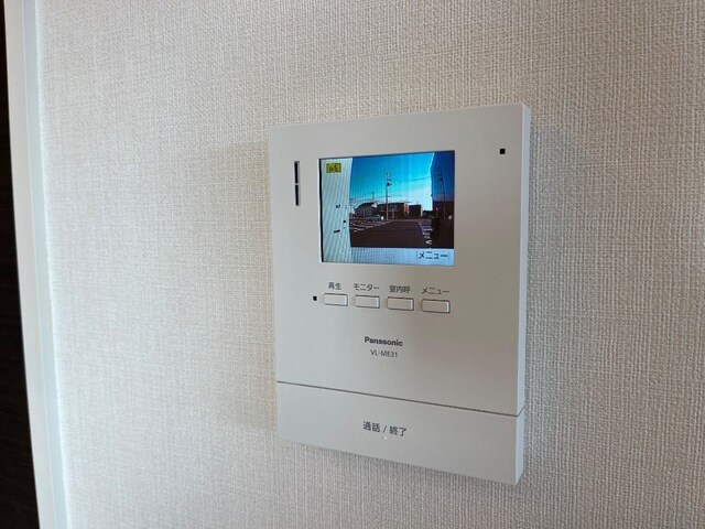 カメラ付インターホン(イメージ) 仮称）上山市長清水１丁目新築アパート