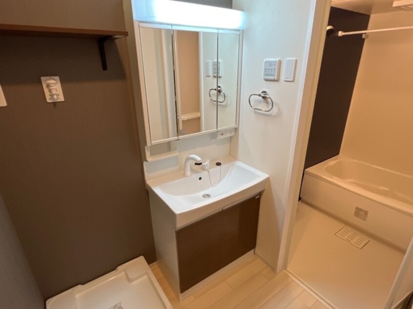 洗面(イメージ) 仮称）上山市長清水１丁目新築アパート