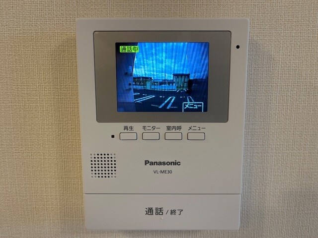 カメラ付インターホン(イメージ) 仮称）上山市長清水１丁目新築アパート