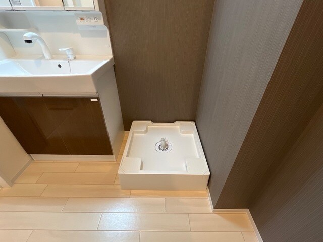 洗濯機置き場(イメージ) 仮称）上山市長清水１丁目新築アパート