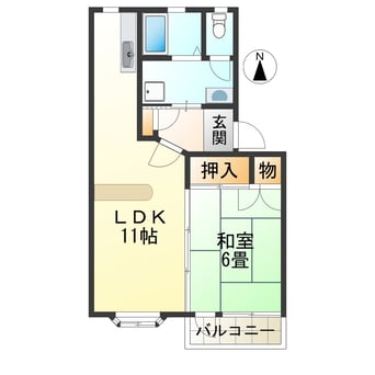 間取図 ハイツマロニエ2番館