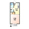蔵王ステーションアベニュー 1Kの間取り