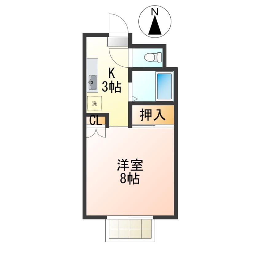 間取図 山庄ビル