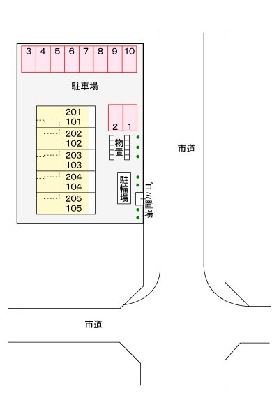 駐車場 アーバン桜神