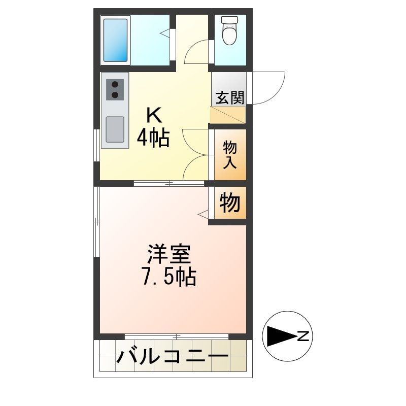 間取り図 リベルSATO