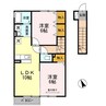 ウィット 2LDKの間取り