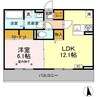 D-ROOM南二番町 A 1LDKの間取り