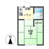 ロイヤルハイツヤマシチ 1Kの間取り