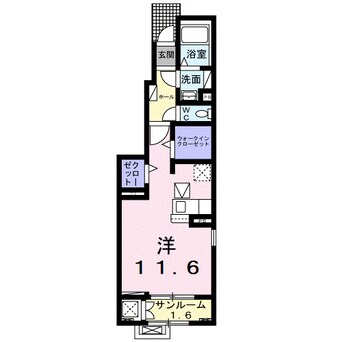 間取図 サンフローラ・グレース