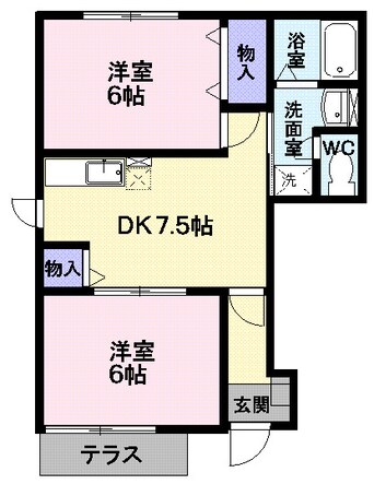 間取図 コンシェールＭ