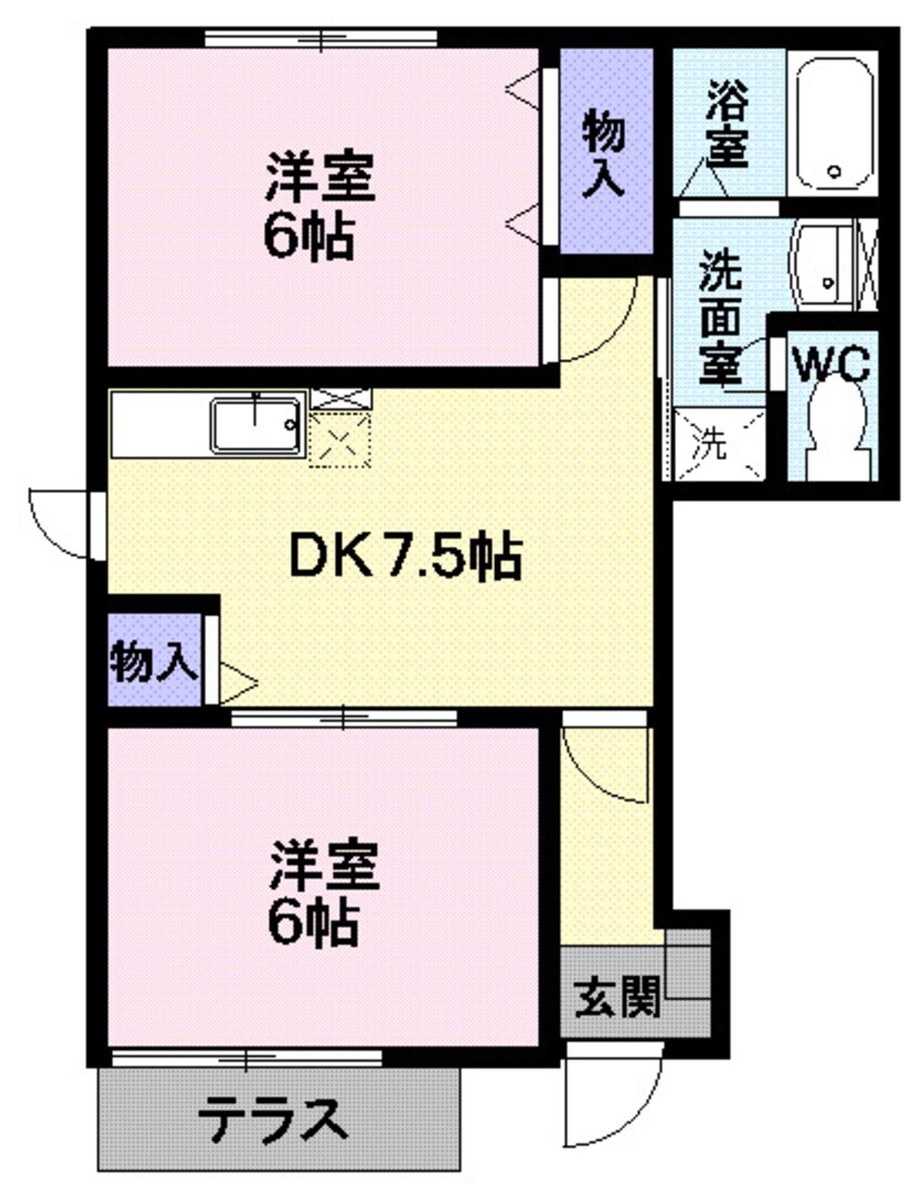 間取図 コンシェールＭ