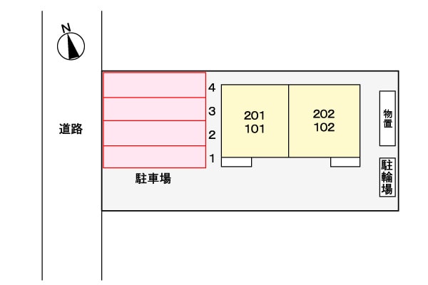 駐車場 コンシェールＭ