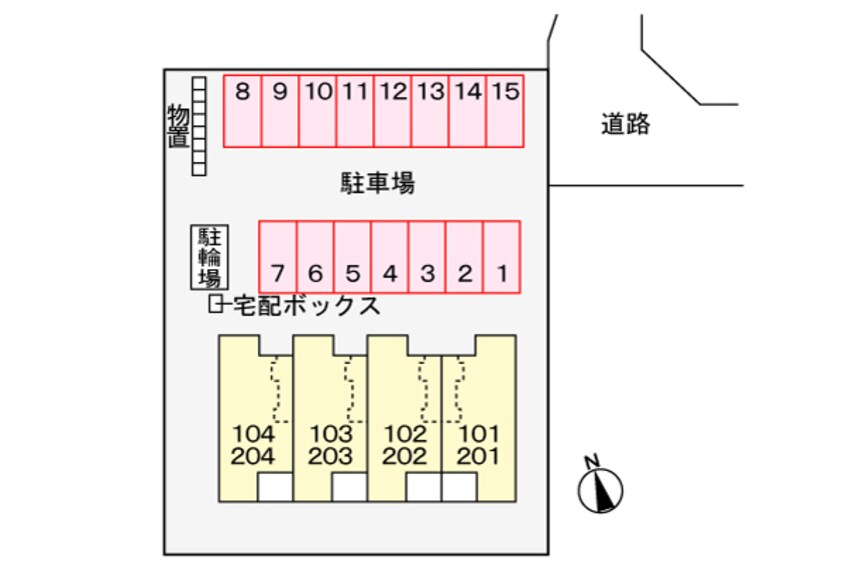 駐車場 メゾン　ルーチェ
