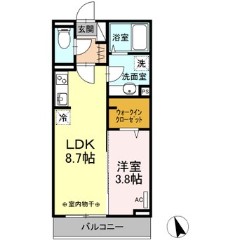 間取図 セジュール２２１