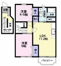 フォレストイーストの間取図