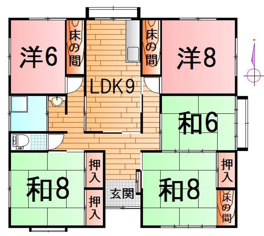 間取図 アパートメントハウス末広町