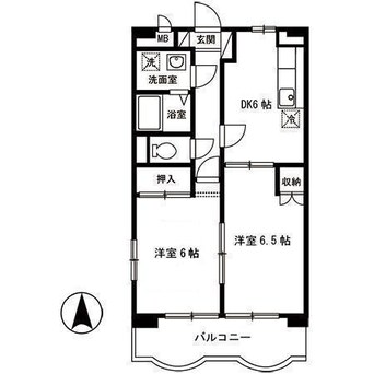 間取図 エクレールブラン