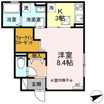 間取図 コーポ・マルマサ Ⅲ