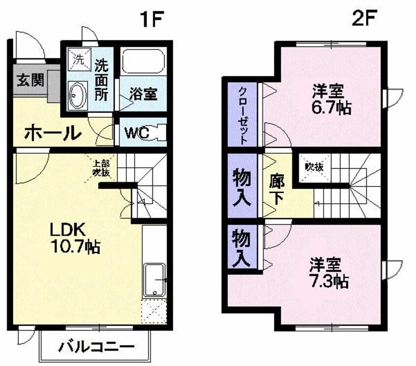 間取図 メゾン・谷