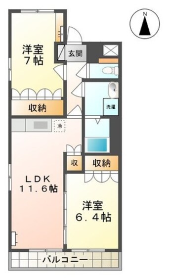 間取図 NoblePark嶋（ノーブルパーク嶋）