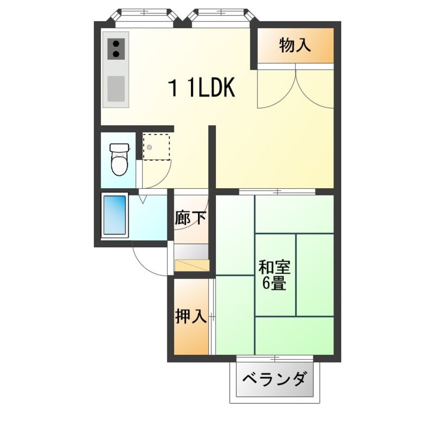 間取図 エポックハイツ