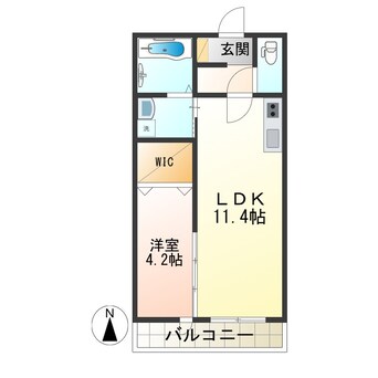 間取図 ボルツⅡ