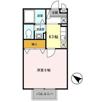 間取図 イミグラント クローバー