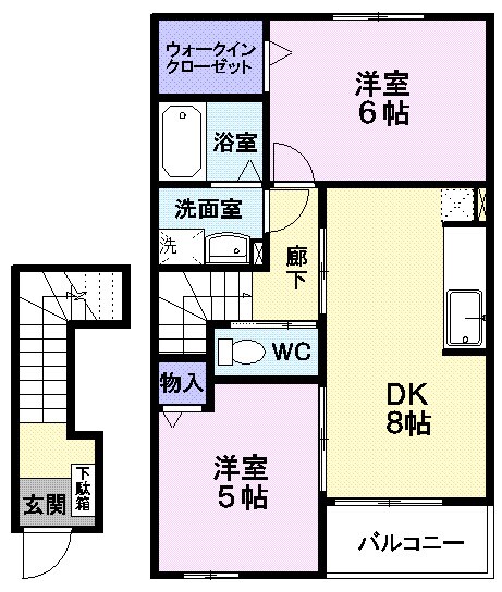 間取り図 シャルマン　Ｎ棟