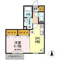 Ｄ－ｒｏｏｍ白山の間取図