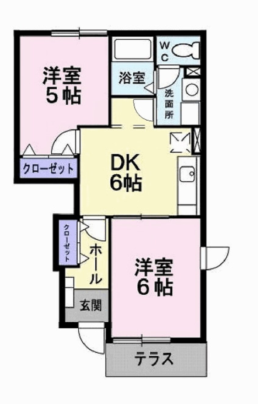 間取図 パークヴィレッジ