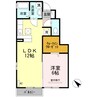 ウィットさくら館 1LDKの間取り
