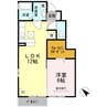ウィットさくら館 1LDKの間取り