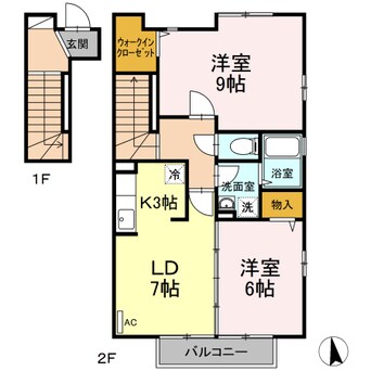 間取図 メゾン・ボヌール