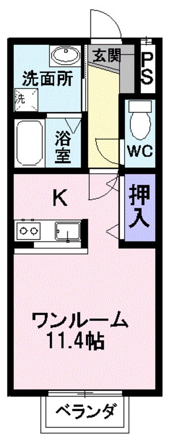 間取図 アグリーアブル