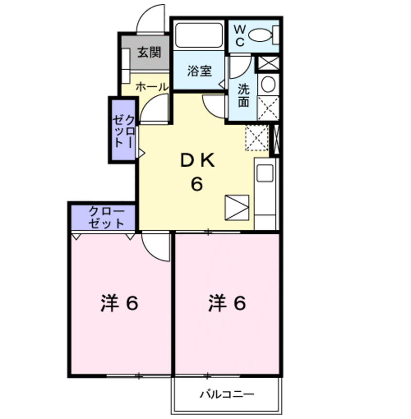 間取図 ルピナス２１