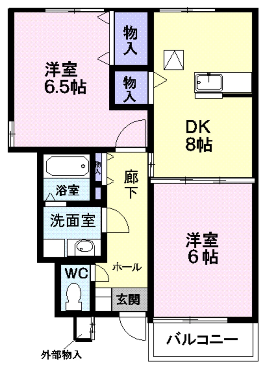 間取図 パーク・プレッソ