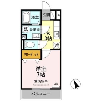 間取図 セレッソ ソレアードＮ