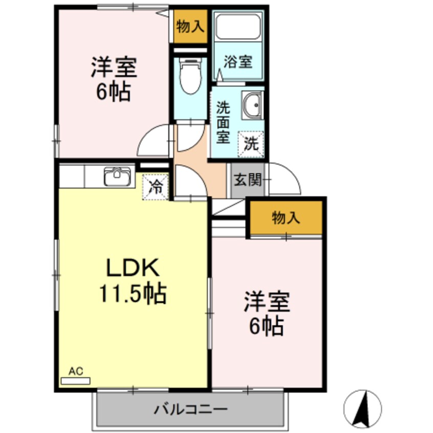 間取図 ベルクフロイデ