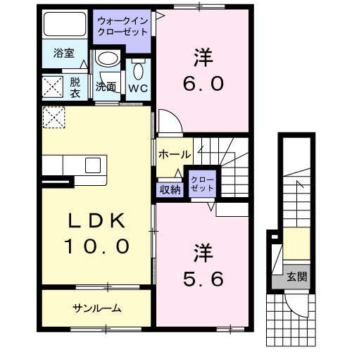 間取り図 アッシュ　ヒル　Ⅱ