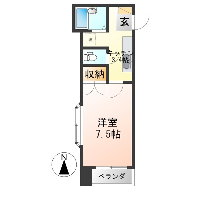 間取図 ビートルハウス