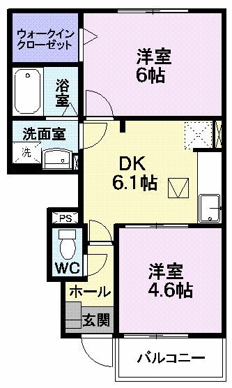 間取り図 シャルマン　Ｎ棟